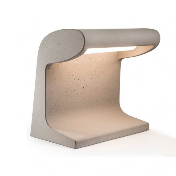 BORNE BÉTON GRANDE φωτιστικό δαπέδου - εξωτερικού χώρου