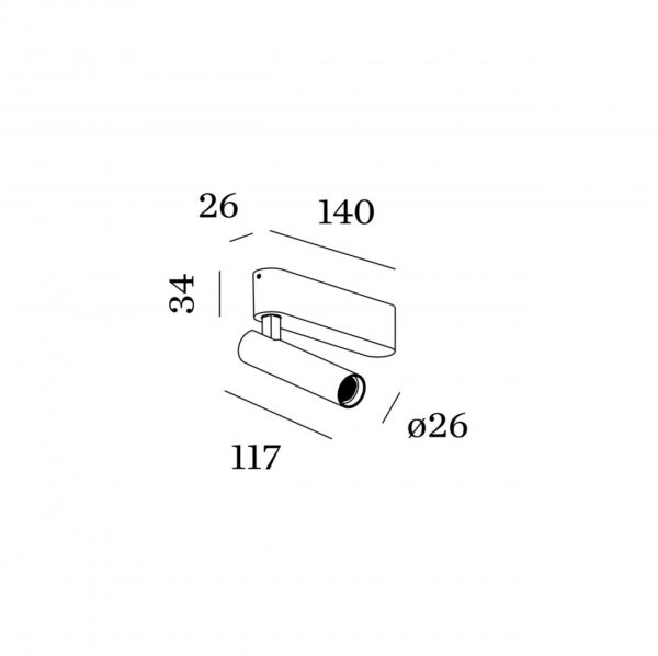 MATCH 1.0 spot οροφής