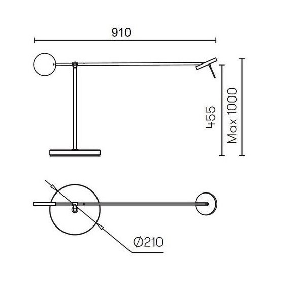 INVISIBLE φωτιστικό επιτραπέζιο