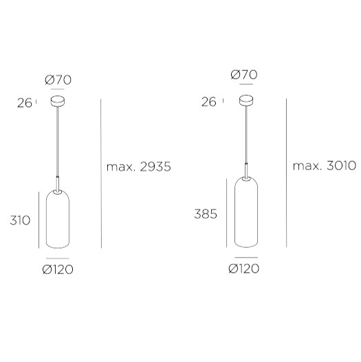 GLAM φωτιστικό κρεμαστό