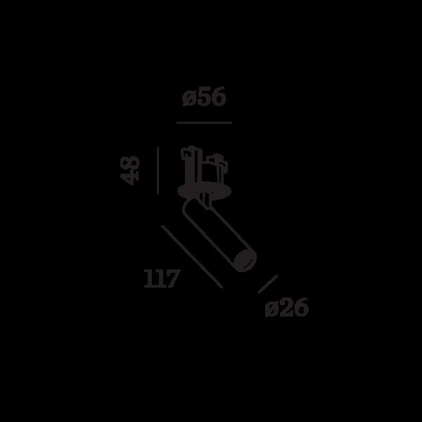 MATCH 1.0 TRIMLESS χωνευτό spot