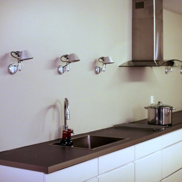 TOLOMEO MICRO FARETTO  Led φωτιστικό τοίχου με διακόπτη