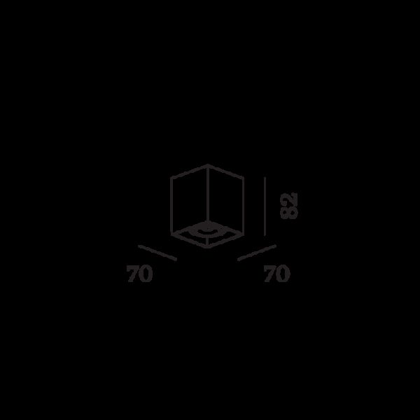 BOX MINI φωτιστικό οροφής