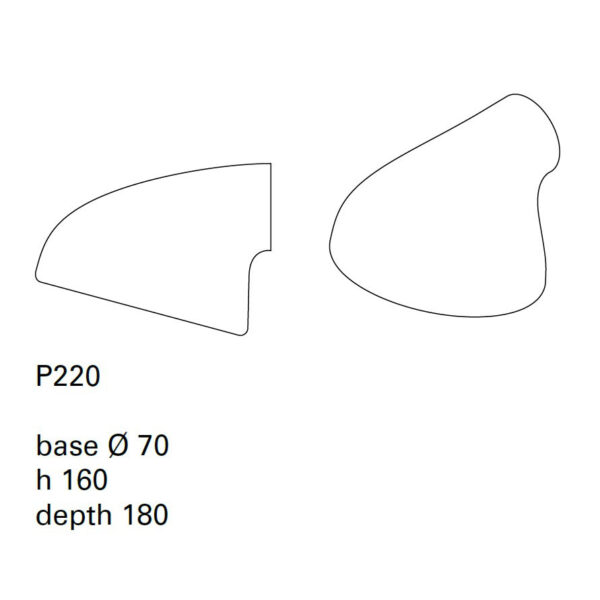 MARION φωτιστικό τοίχου led  GREY