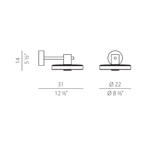 VENEXIA φωτιστικό τοίχου