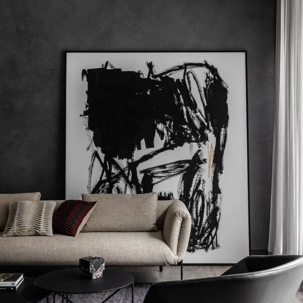 IMPRESSION τριθέσιος καναπές