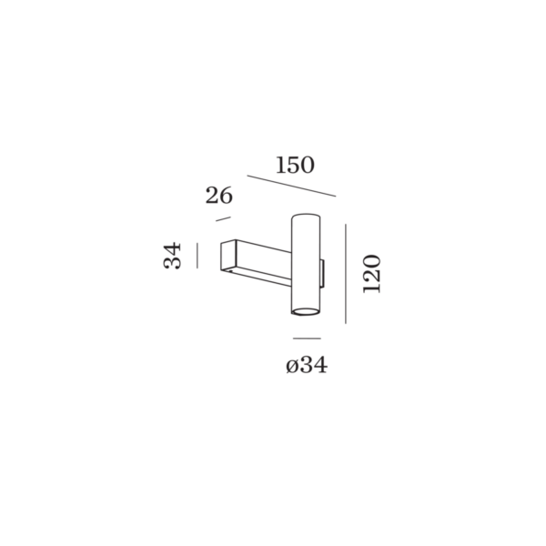 CENO φωτιστικό τοίχου