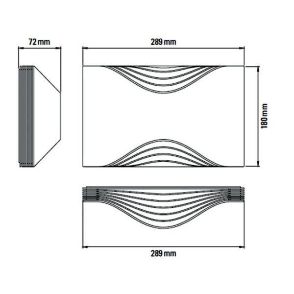 RESPIRO φωτιστικό τοίχου