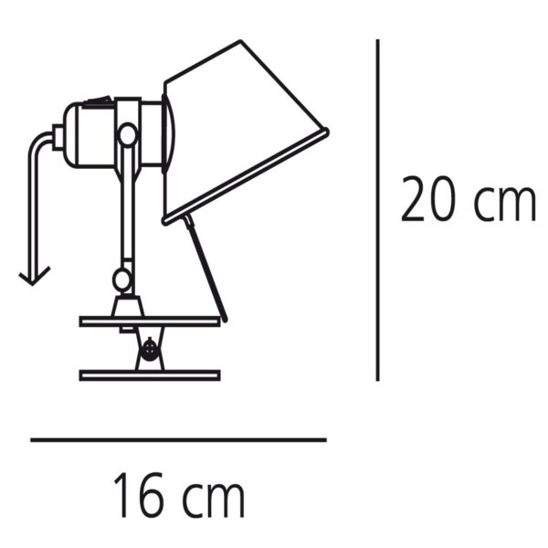TOLOMEO MICRO PINZA φωτιστικό με μανταλάκι