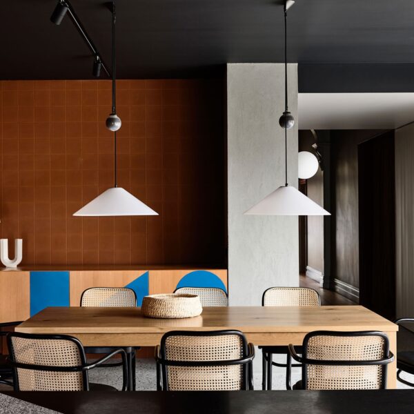 AGGREGATO SALISCENDI - CONE κρεμαστό φωτιστικό με αντίβαρο