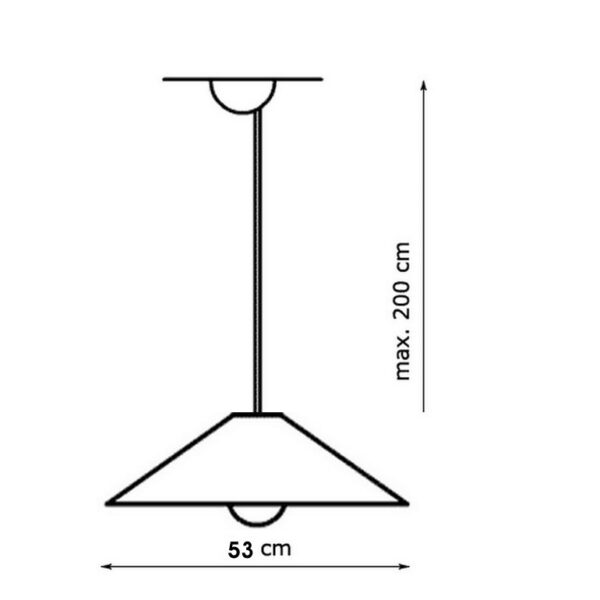 4417-ca413eb8e0b1487da5b180f1642e2689 AGGREGATO - CONE κρεμαστό φωτιστικό λευκό