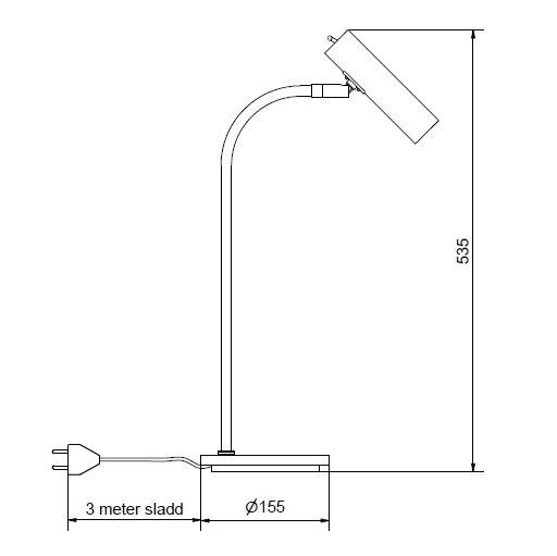 SLENDER επιτραπέζιο φωτιστικό