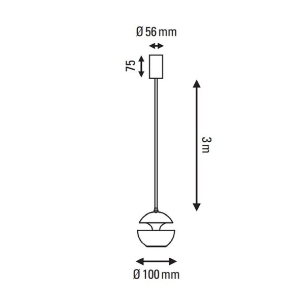 HERE COMES THE SUN MINI κρεμαστό φωτιστικό