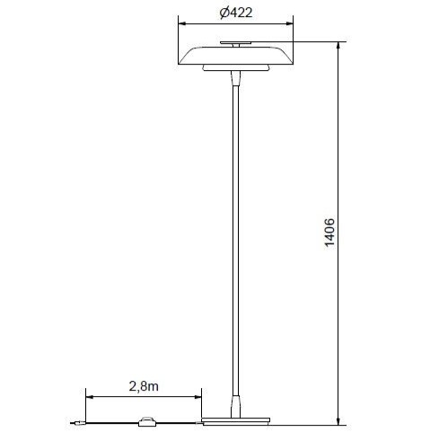 HORISONT φωτιστικό δαπέδου
