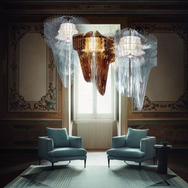 ARIA GOLD κρεμαστό φωτιστικό