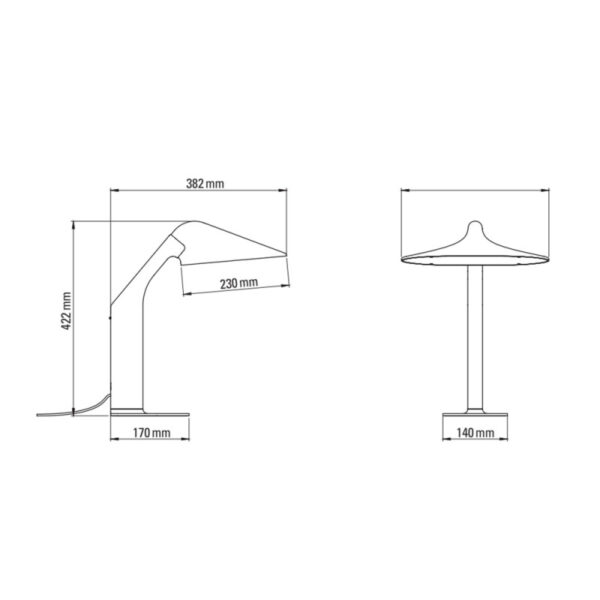 NIWAKI επιτραπέζιο φωτιστικό