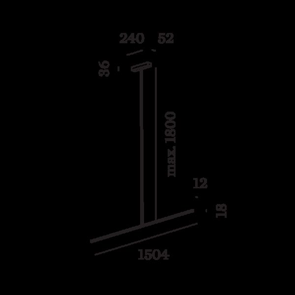 FIL 1.0 κρεμαστό φωτιστικό