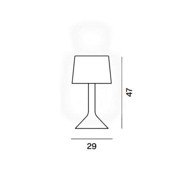 CHAPEAUX V επιτραπέζιο φωτιστικό