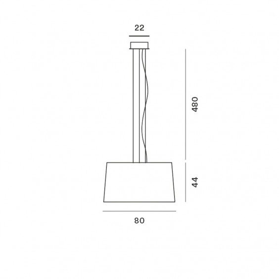 TWICE as TWIGGY κρεμαστό φωτιστικό