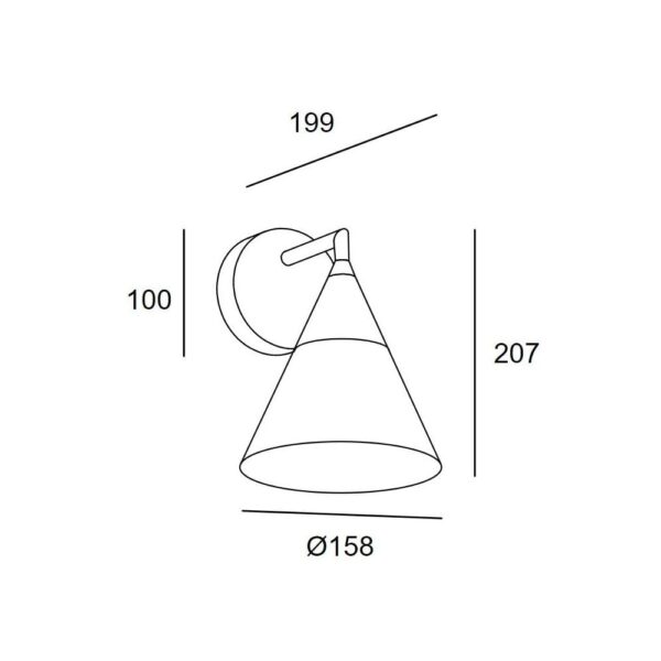 VENETO φωτιστικό τοίχου