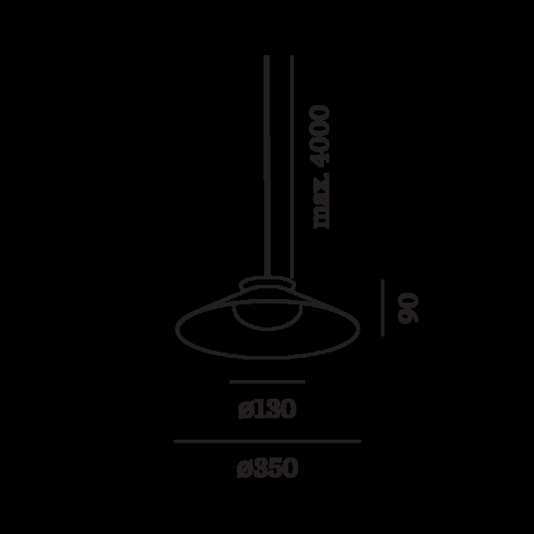 CLEA 1.0 κρεμαστό φωτιστικό