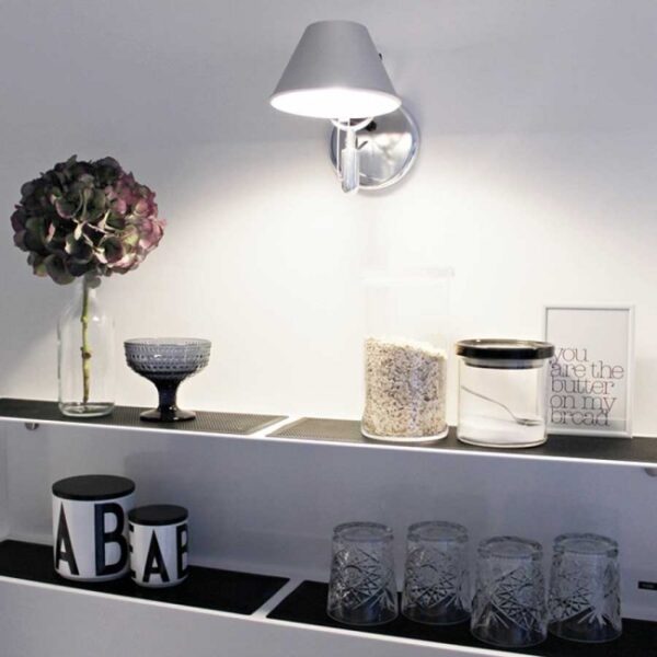 TOLOMEO FARETTO φωτιστικό τοίχου  χωρίς διακόπτη