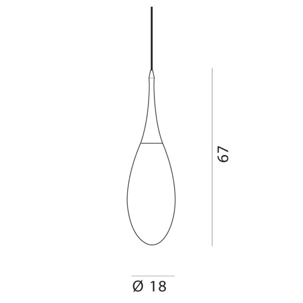 SPILLO κρεμαστό φωτιστικό