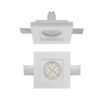GSS02 XGESS MINI GU10 τετράγωνο χωνευτό γύψινο spot