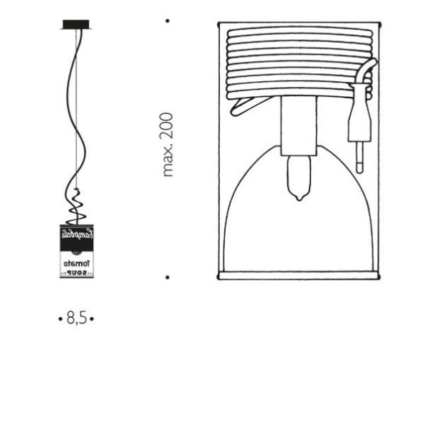 CANNED LIGHTφωτιστικό τοίχου