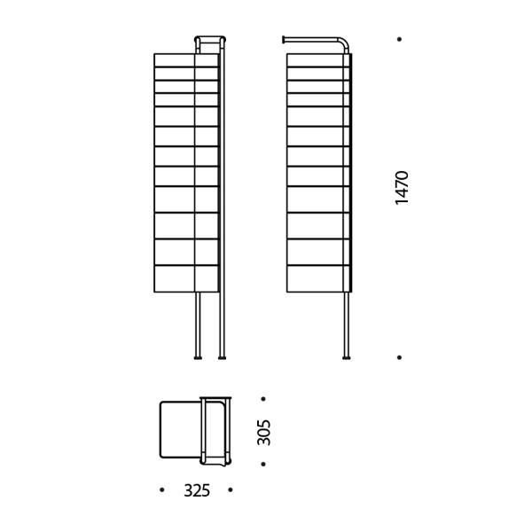SPINNY συρταριέρα τοίχου