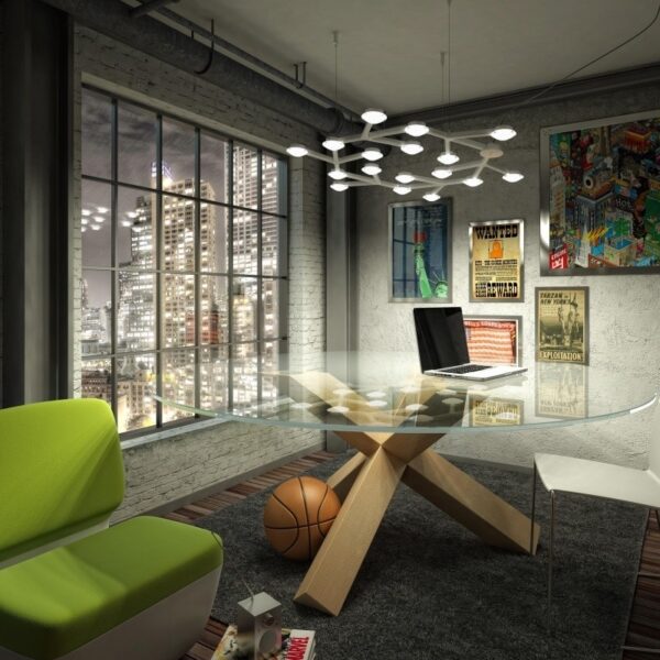 LED NET CIRCLE κρεμαστό φωτιστικό