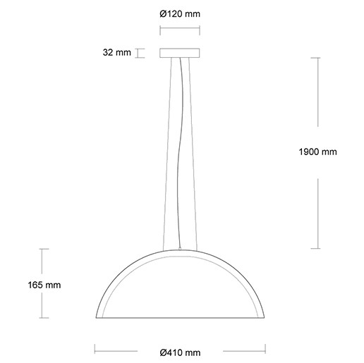 Web GLOBUS 410 κρεμαστό φωτιστικό