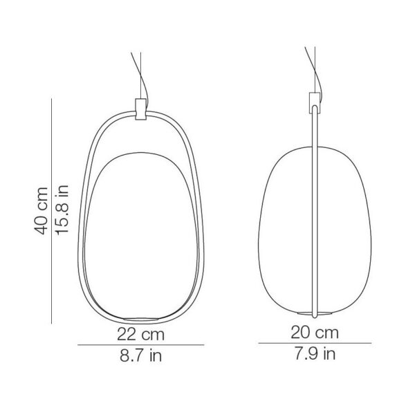 LANNA’ κρεμαστό φωτιστικό