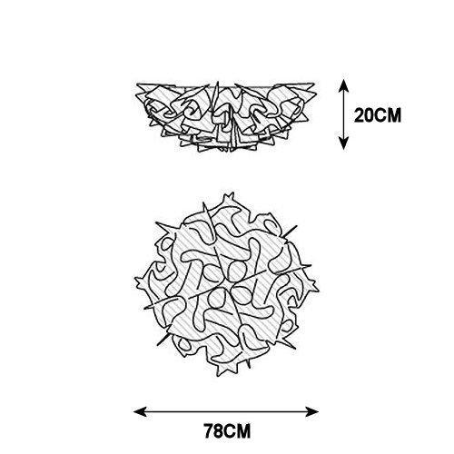 VELI LARGE METALLIC φωτιστικό οροφής