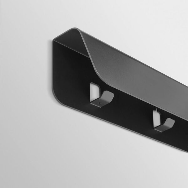 DOCK κρεμάστρα τοίχου με ράφι