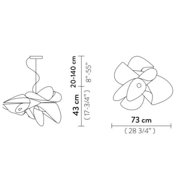 ETOILE κρεμαστό φωτιστικό