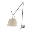 TOLOMEO MEGA φωτιστικό τοίχου με διαχύτη από χαρτί με dimmer