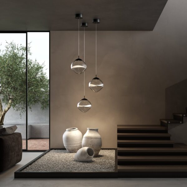 AETHER κρεμαστό φωτιστικό dimmable push dimm