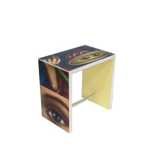 NORDICO VERACE - SANTA LUCIA σκαμπό / βοηθητικό τραπεζάκι