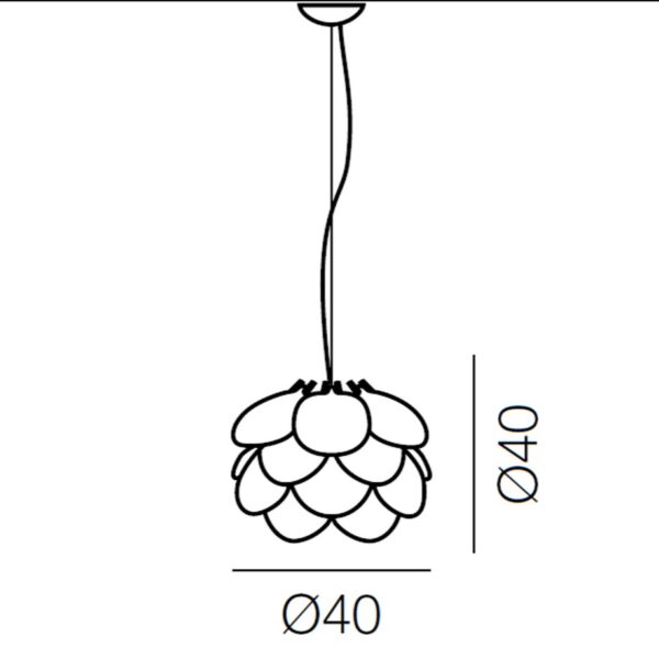 NUVOLE VAGAPONDE κρεμαστό φωτιστικό