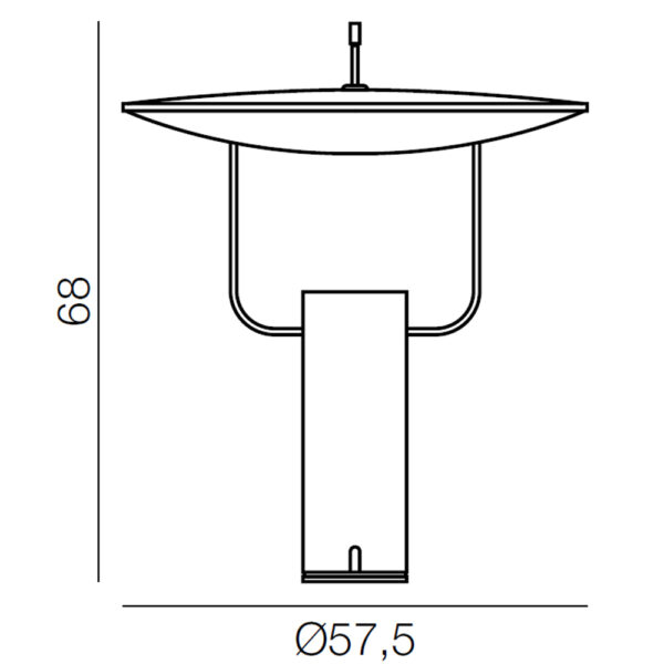 TX1 επιτραπέζιο φωτιστικό