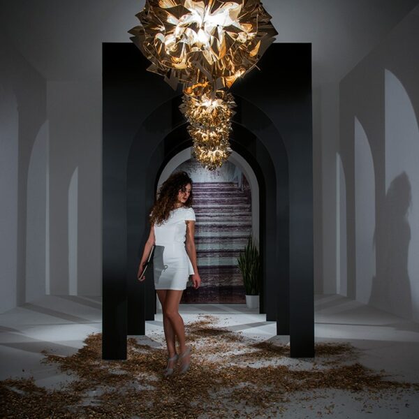 VELI D60 METALLIC κρεμαστό φωτιστικό