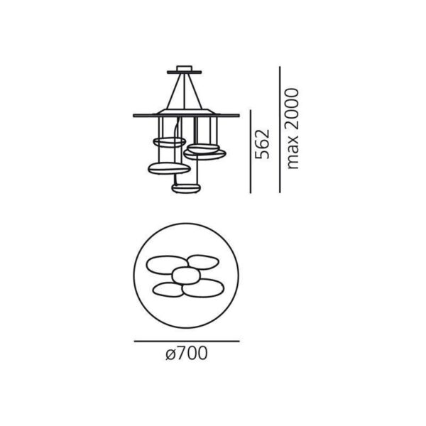 MERCURY MINI κρεμαστό φωτιστικό