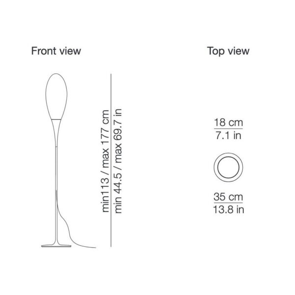 SPILLO φωτιστικό δαπέδου εξωτερικού χώρου