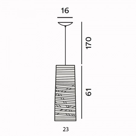 657-4fc6d410860d42da9ac0dbf66a6ef98f TRESS SMALL κρεμαστό φωτιστικό