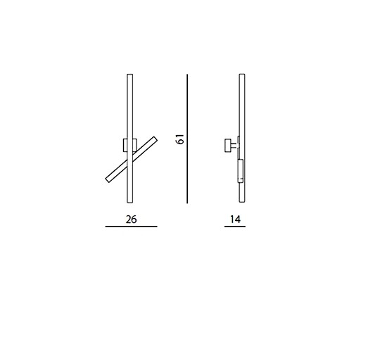 CARMEN φωτιστικό τοίχου