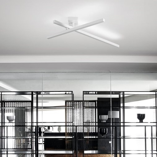 CARMEN WITH 2 ARTICULATED ARMS φωτιστικό τοίχου - οροφής