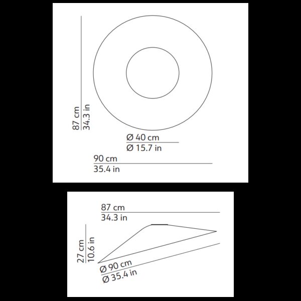 KATE φωτιστικό οροφής