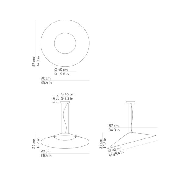 KATE κρεμαστό φωτιστικό
