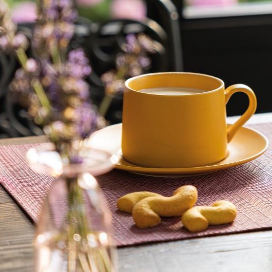 LEVANTE φλυτζανι τσαγιου με πιατακι - συσκευασια 2 τεμαχιων